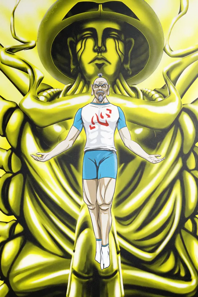 Isaac Netero Hunter x Hunter Original Image Exclusive Metal Poster