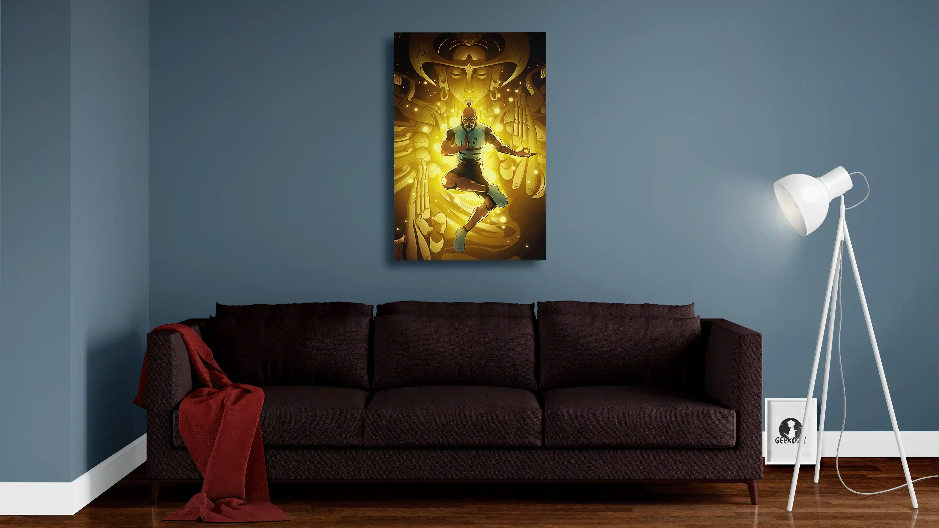 Isaac Netero Hunter x Hunter Radiant Meditation with Celestial