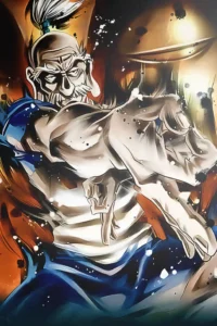 Isaac Netero Hunter x Hunter Original Image High Quality Printed Metal Poster