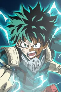 Izuku Midoriya My Hero Academia Original Image Distinctive Metal Wall Poster