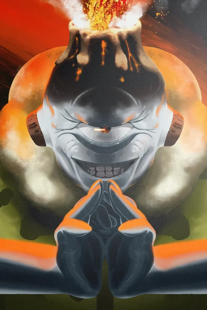 Jogo Jujutsu Kaisen Original Image High Quality Printed Metal Poster