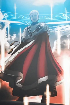 Julius Nova Chrono Black Clover Celestial Time Magic Awakening Metal Wall Art Poster