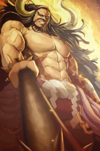 Kaido One Piece Original Image Premium Metal Poster