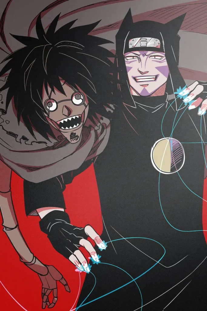 Kankuro Naruto Original Image Aluminium Metal Poster