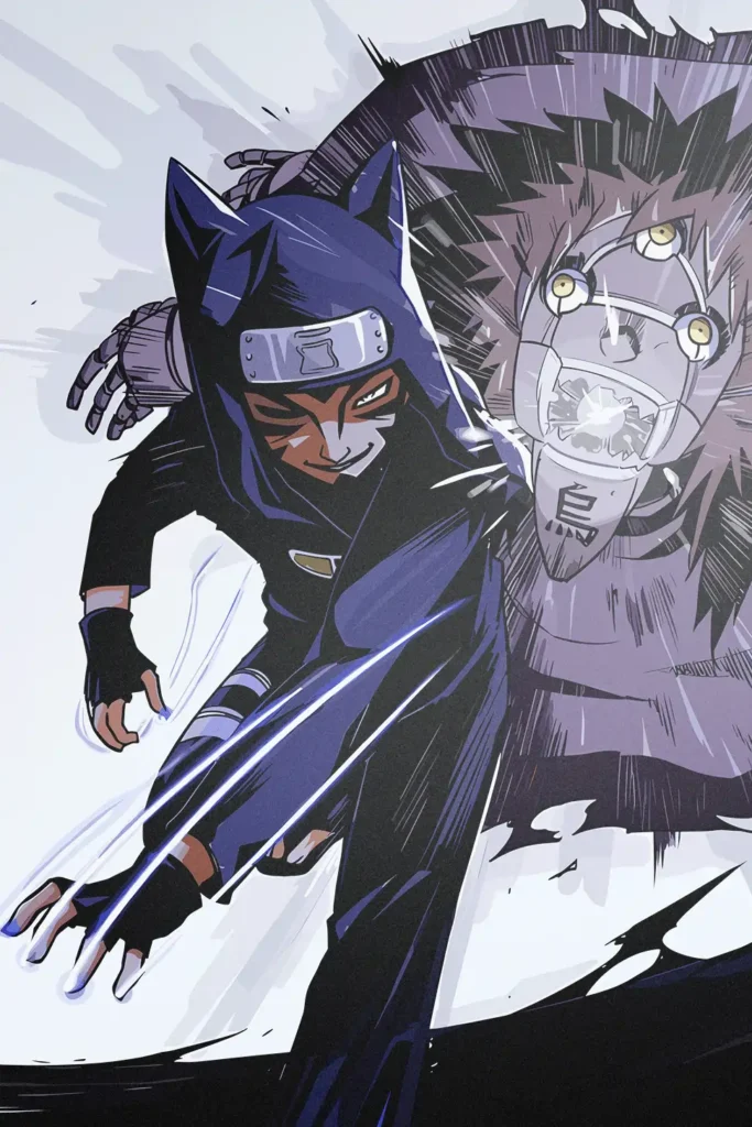 Kankuro Naruto Original Image High Quality Aluminium Printed Metal Poster