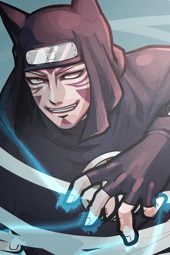 Kankuro Naruto Original Image High Quality Printed Metal Poster