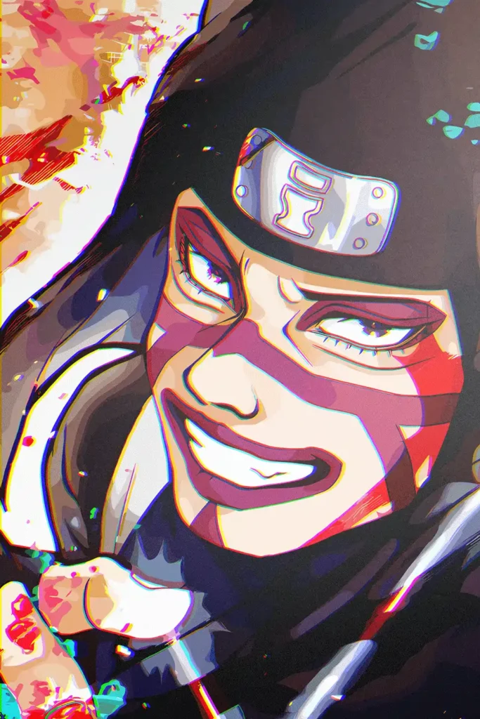 Kankuro Naruto Original Image Metal Print Wall Art