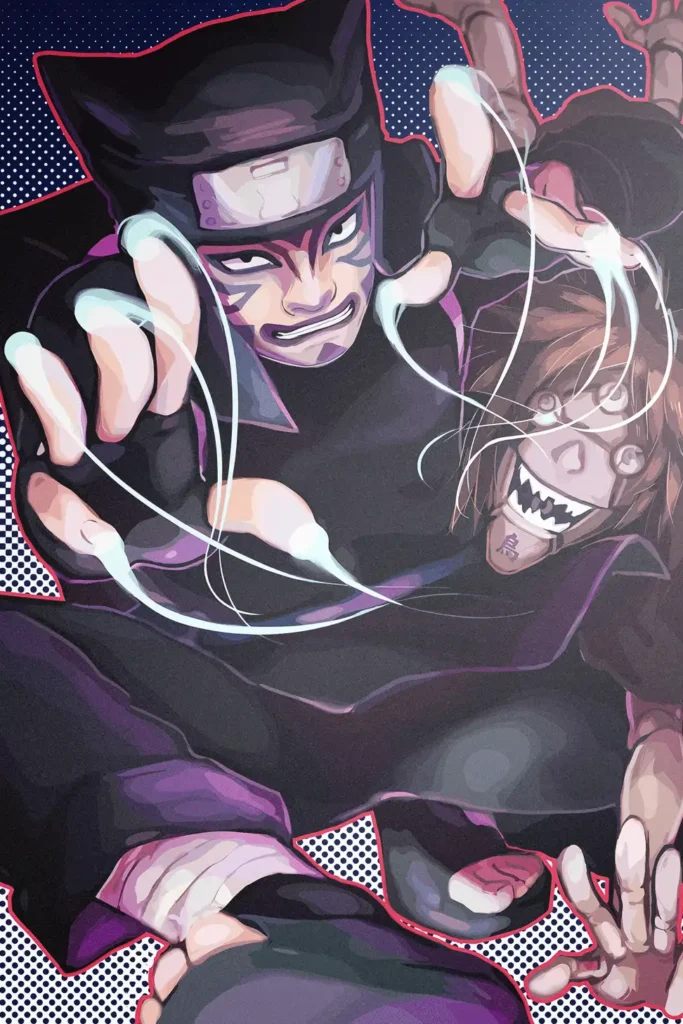 Kankuro Naruto Original Image Metal Wall Poster
