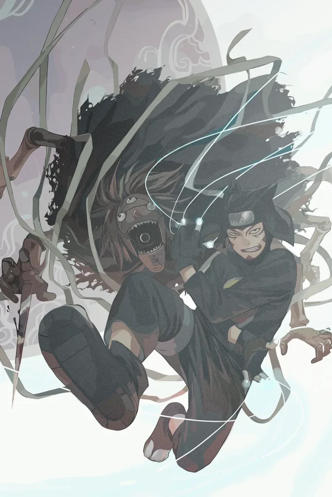Kankuro Naruto Original Image Premium Aluminium Metal Wall Art