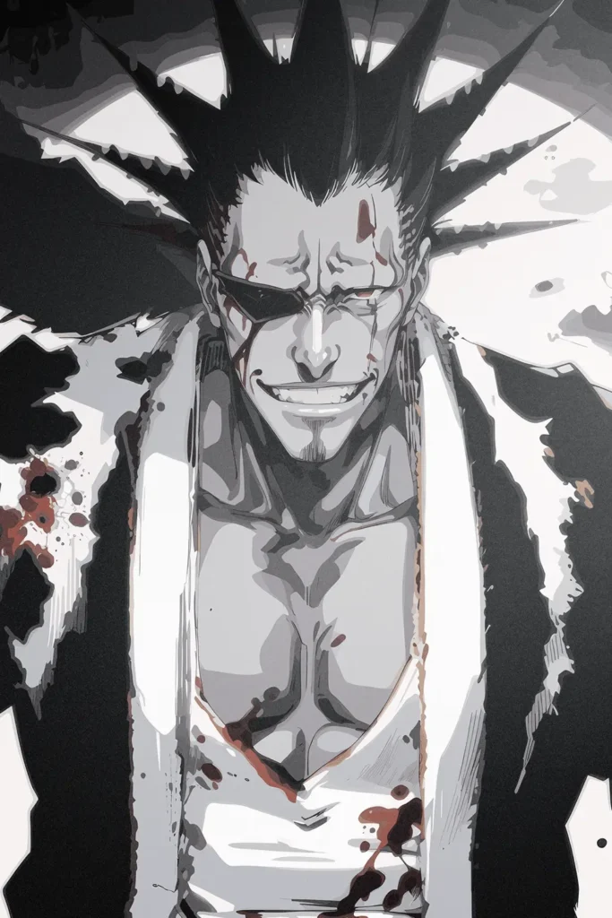Kenpachi Zaraki Bleach Original Image Unique Printed Metal Poster