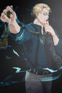 Kento Nanami Jujutsu Kaisen Original Image Aluminium Metal Print