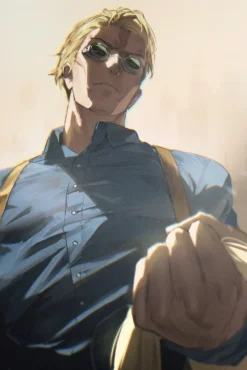 Radiant Precision and Clenched Fist Outstanding Metal Wall Art Poster