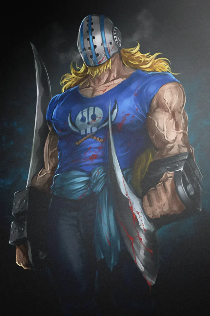Killer One Piece Original Image Metal Wall Art Poster