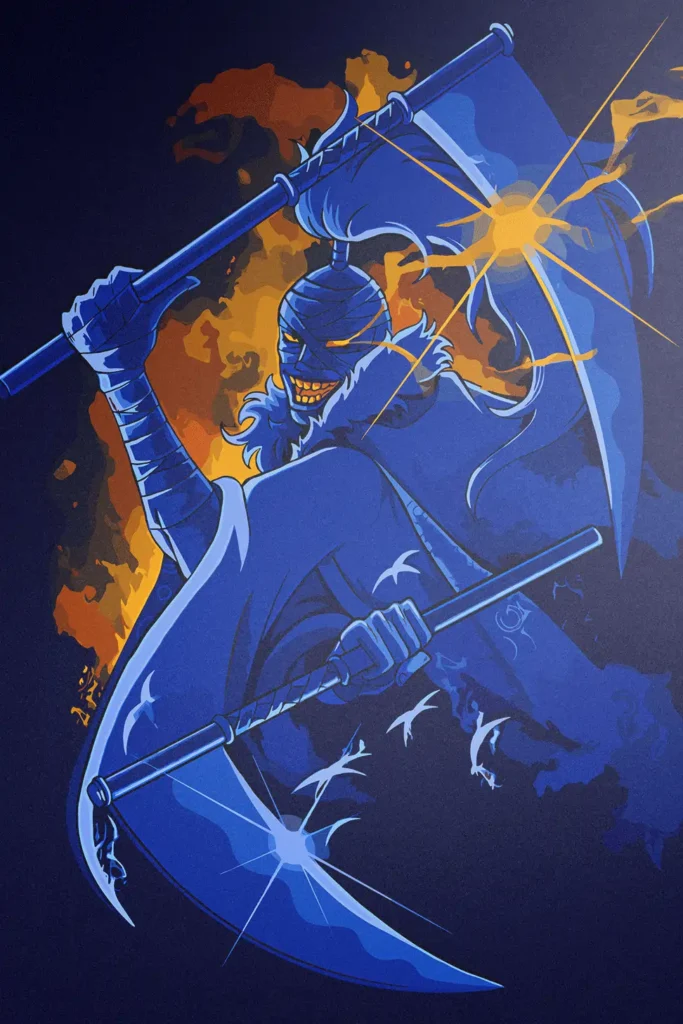 Killer One Piece Original Image Premium Metal Poster