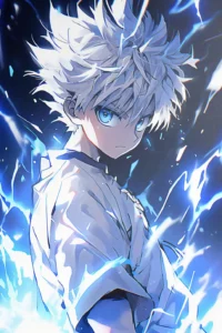 Killua Zoldyck Hunter x Hunter Original Image Exquisite Metal Wall Poster