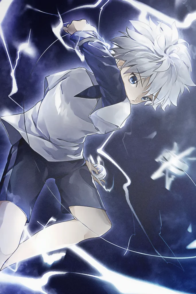 Killua Zoldyck Hunter x Hunter Original Image High Quality Metal Print