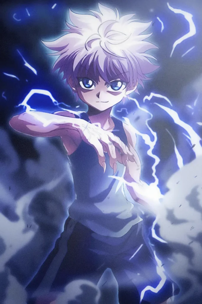 Killua Zoldyck Hunter x Hunter Original Image Outstanding Metal Poster