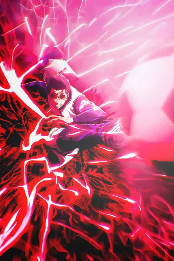 King Barou anime metal poster artistic detail and visual story from Blue Lock