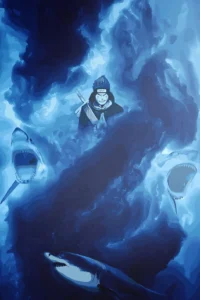 Kisame Hoshigaki Naruto Original Image Deluxe Printed Metal Wall Art