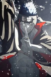 Kisame Hoshigaki Naruto Original Image Premium Metal Wall Art