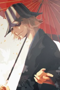 Kisuke Urahara Bleach Original Image Exquisite Printed Metal Wall Art