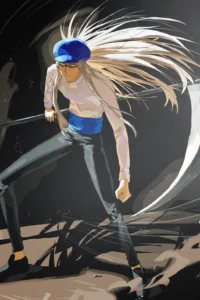 Kite Hunter x Hunter Original Image Stellar Metal Wall Art Poster