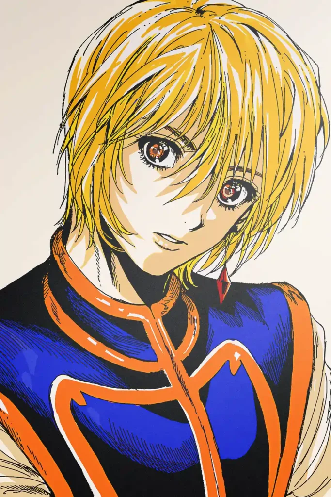 Kurapika Hunter x Hunter Original Image Exclusive Metal Print