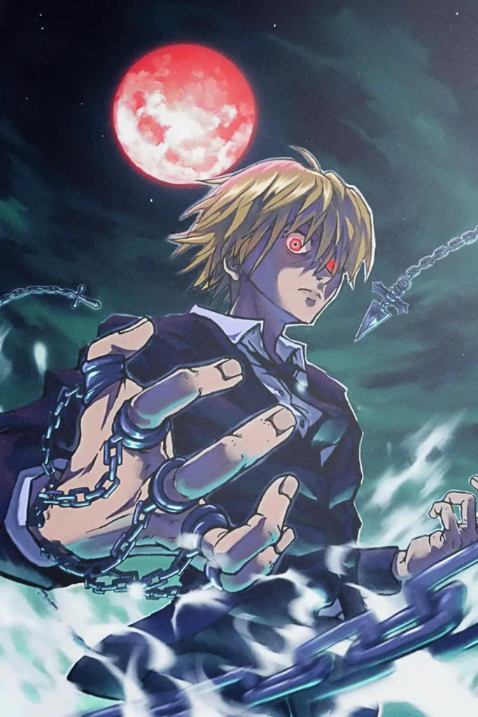 Kurapika Hunter x Hunter Original Image Printed Deluxe Metal Wall Poster