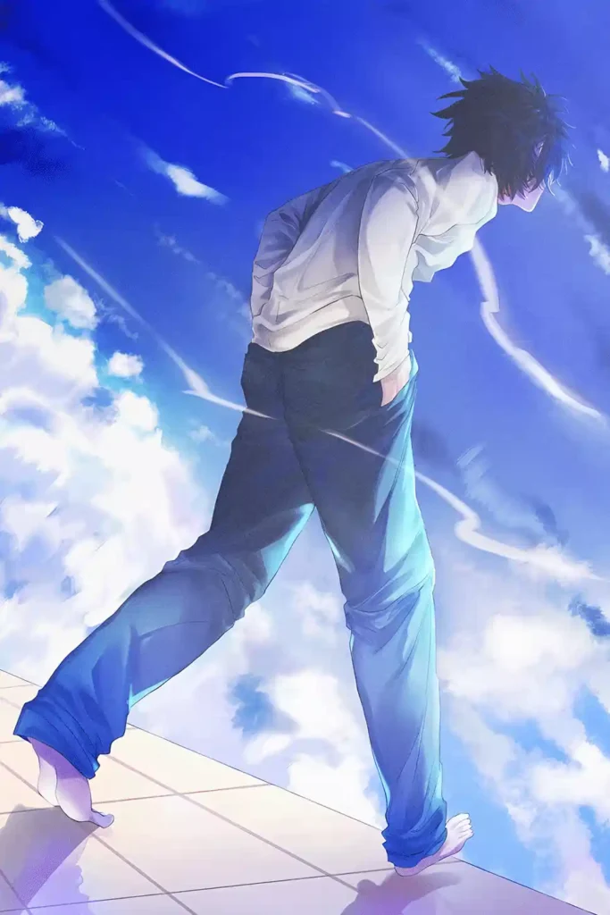 L Death Note anime metal poster artistic showcase image highlighting the design narrative