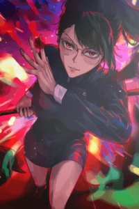 Maki Zenin Jujutsu Kaisen Original Image Metal Wall Art Poster