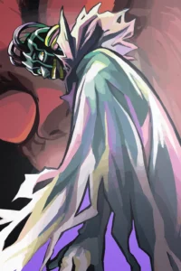 Mayuri Kurotsuchi Bleach Original Image Exclusive Metal Wall Art