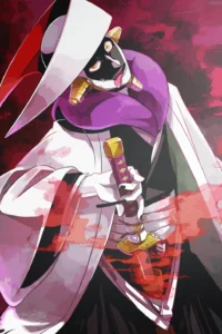 Mayuri Kurotsuchi Bleach Original Image High Quality Printed Metal Poster