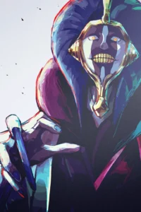 Mayuri Kurotsuchi Bleach Original Image Printed Metal Wall Art