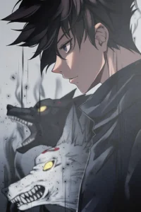 Megumi Fushiguro Jujutsu Kaisen Original Image Aluminium Metal Poster