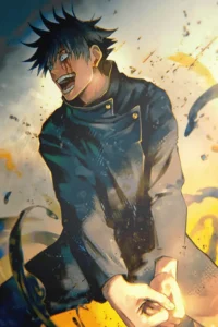 Megumi Fushiguro Jujutsu Kaisen Original Image Exquisite Metal Poster