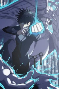 Megumi Fushiguro Jujutsu Kaisen Original Image Exclusive Metal Wall Art