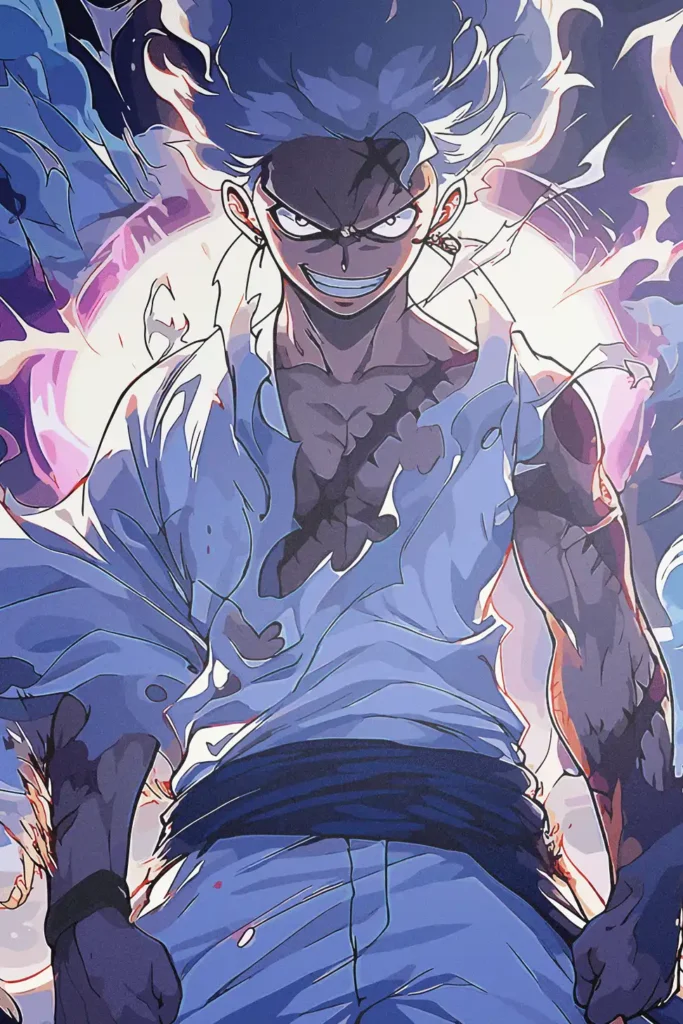 Monkey D Luffy One Piece Original Image Aluminium Metal Poster