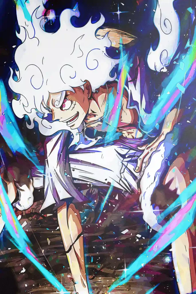 Monkey D Luffy One Piece Original Image Deluxe Metal Poster