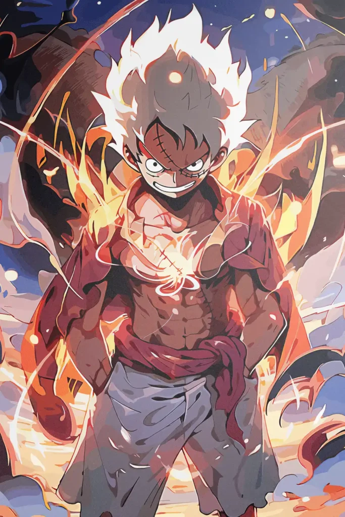 Monkey D Luffy One Piece Original Image Outstanding Printed Metal Wall Art