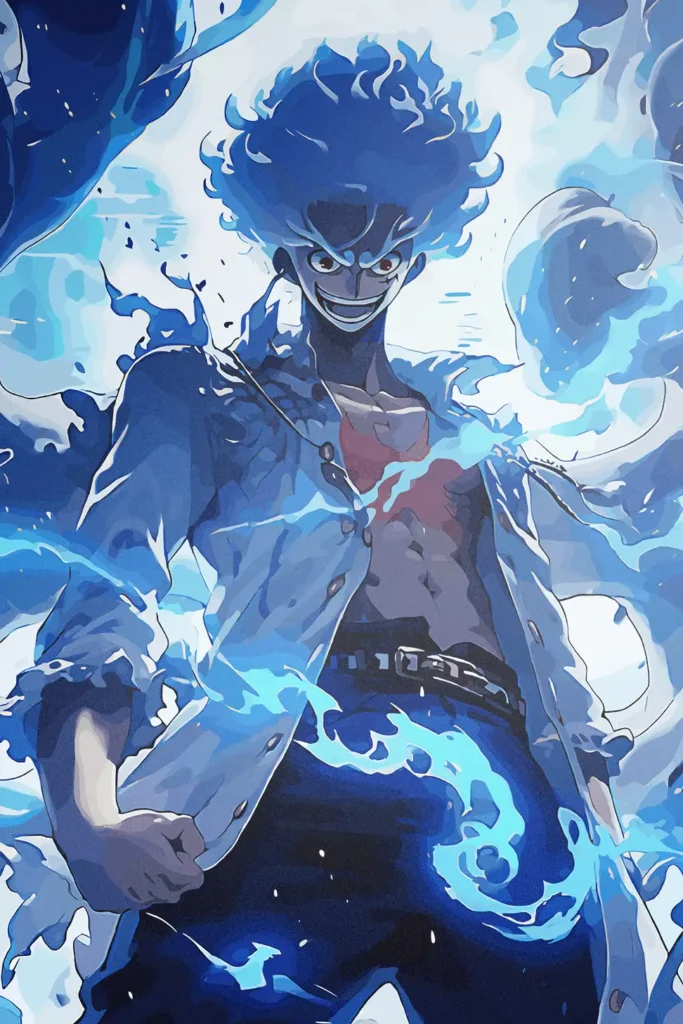 Monkey D Luffy One Piece Original Image Premium Metal Poster