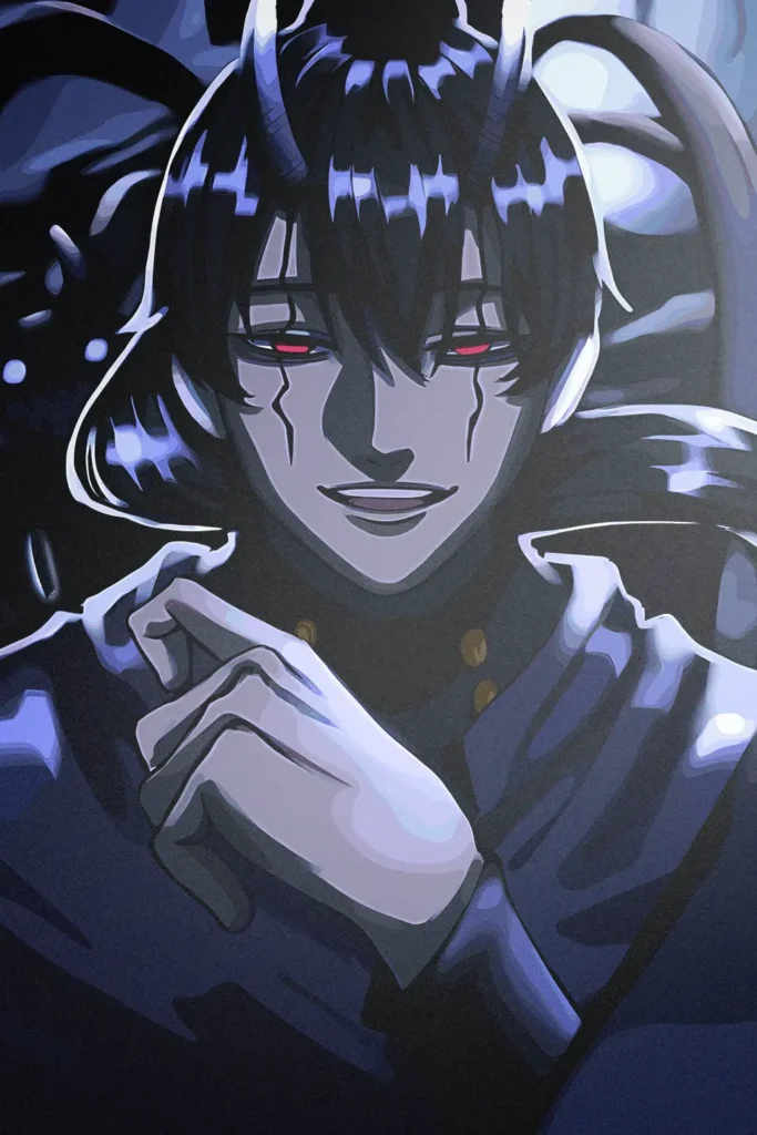 Nacht Faust Black Clover Original Image High Quality Metal Print