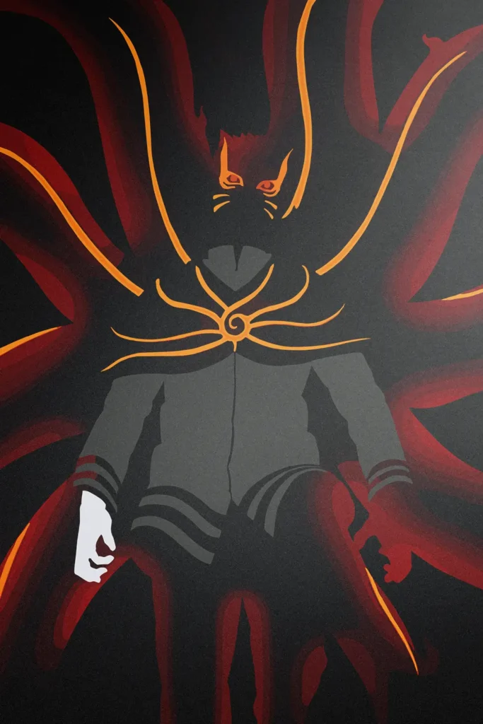 Naruto Original Image Bespoke Printed Metal Wall Art
