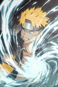 Naruto Original Image High Quality Printed Metal Poster