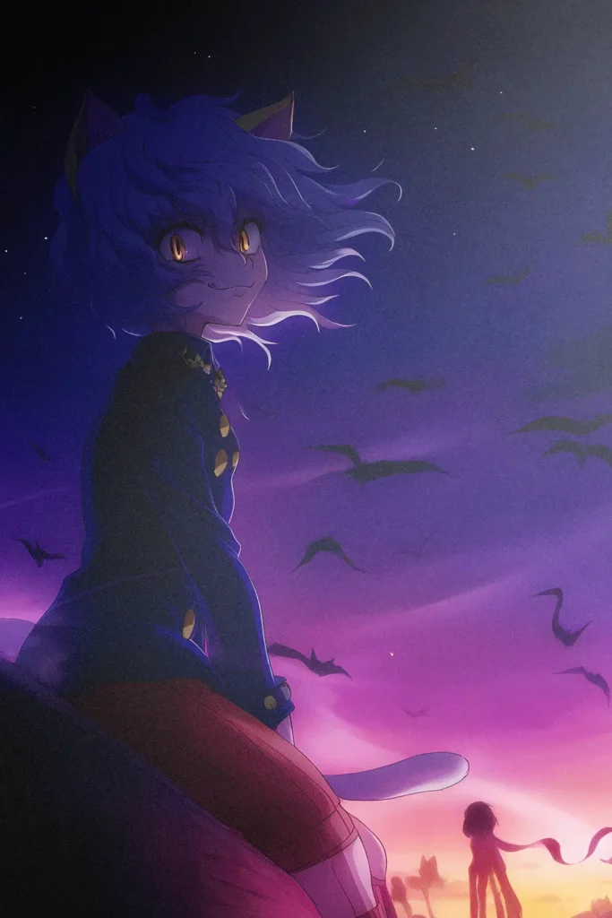 Neferpitou Hunter x Hunter Original Image Distinctive Metal Wall Art Poster