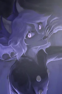 Neferpitou Hunter x Hunter Original Image Printed Deluxe Metal Wall Poster
