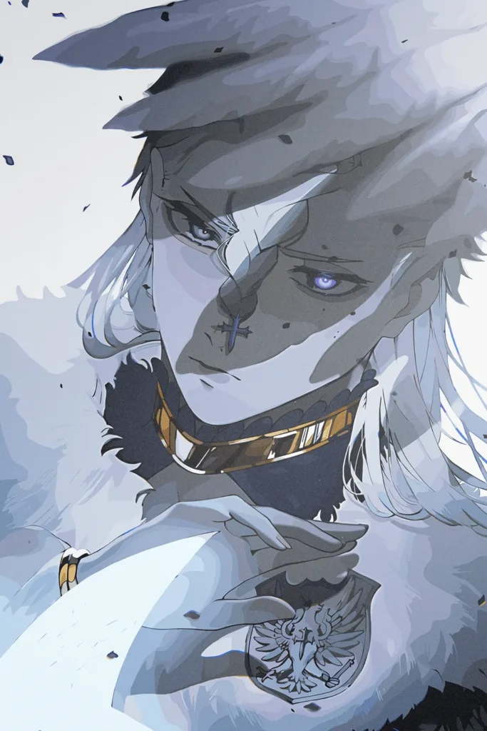 Nozel Silva Black Clover Original Image Aluminium Metal Poster