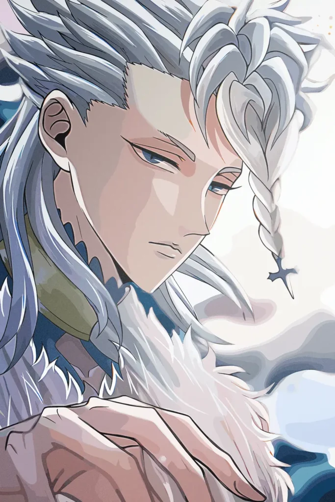 Nozel Silva Black Clover Original Image High Quality Aluminium Printed Metal Poster