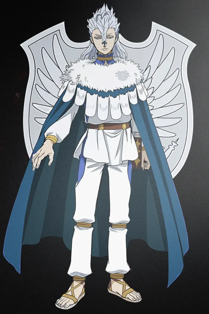 Nozel Silva Black Clover Original Image High Quality Printed Metal Poster