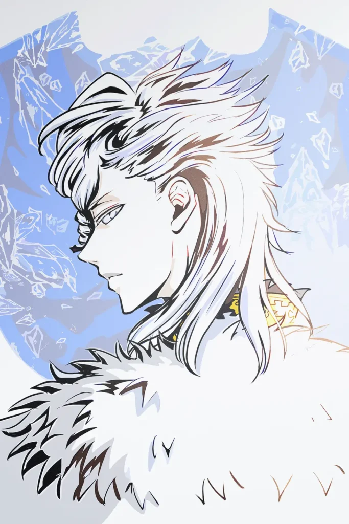 Nozel Silva Black Clover Original Image Printed Metal Poster