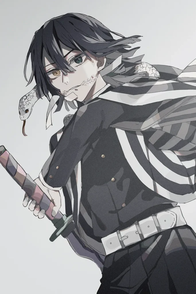 Obanai Iguro Demon Slayer Original Image Exclusive Metal Poster